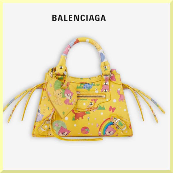 バレンシアガ パピーズ&フレンズ ミニ ハンドバッグ コピー 6385242UL2Y7188